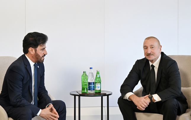 İlham Əliyev Məhəmməd Ben Sulayem ilə görüşdü  – Fotolar