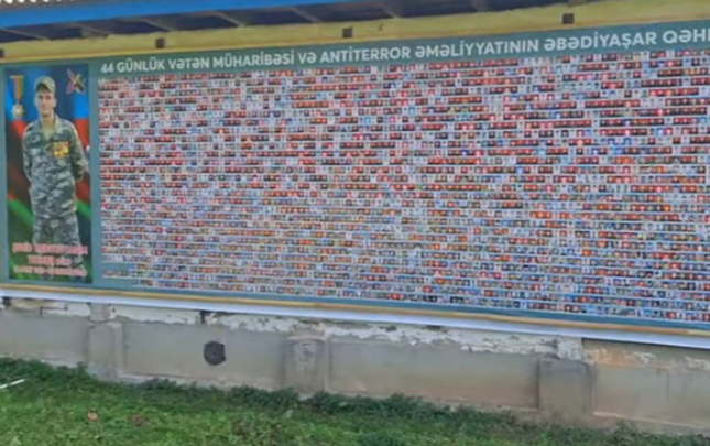 Bu evdə üç mindən çox şəhidin siması yaşayır…  – Fotolar