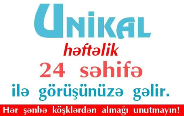 unikal-qezeti-heftelik-nesre-baslayir