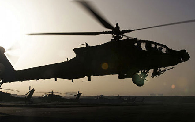 nato-helikopteri-denize-dusdu