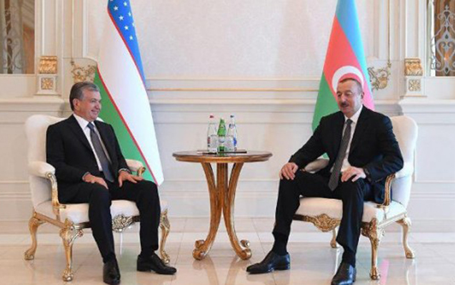 savkat-mirziyoyev-ilham-eliyevi-tebrik-etdi