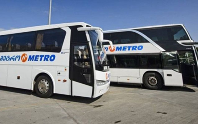 Türkiyə-Gürcüstan sərhədində saxlanılan avtobuslar Bakıya yola düşdü