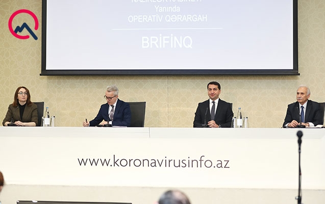 Koronavirusla bağlı mətbuat konfransından
