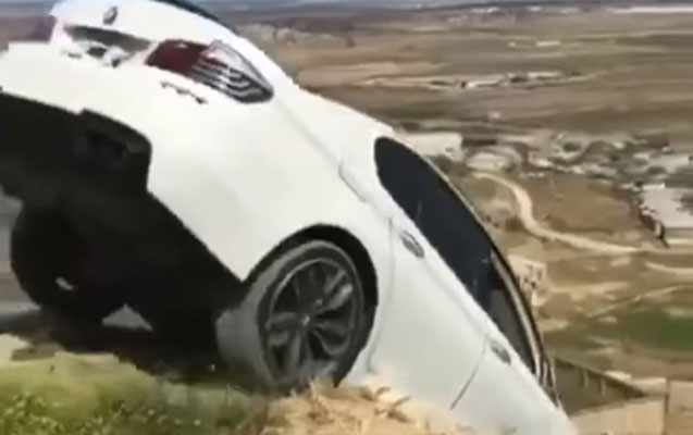 “BMW”ni dərədən aşıran “Kürd Elnur”la bağlı