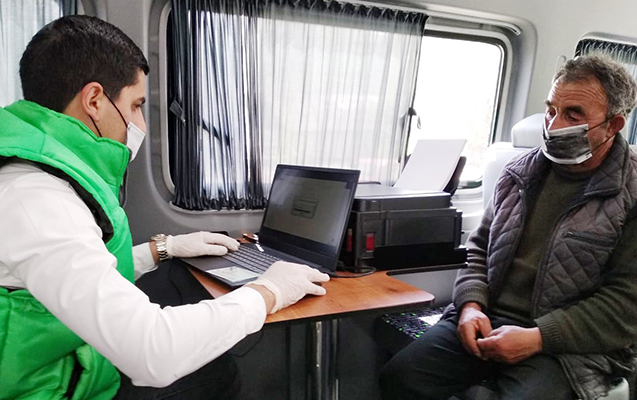 Bölgələrdə fermerlərə səyyar xidmətlər təşkil olunub