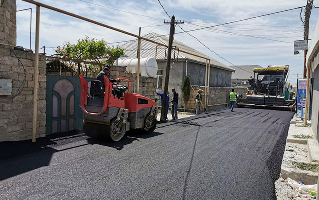 Suraxanı rayonunda yeni avtomobil yolu inşa edilir