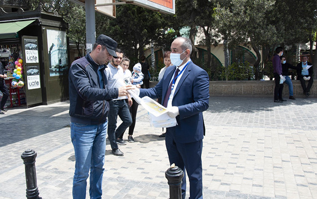 Nərimanov rayonunda koronavirusa qarşı tədbirlər davam etdirilir