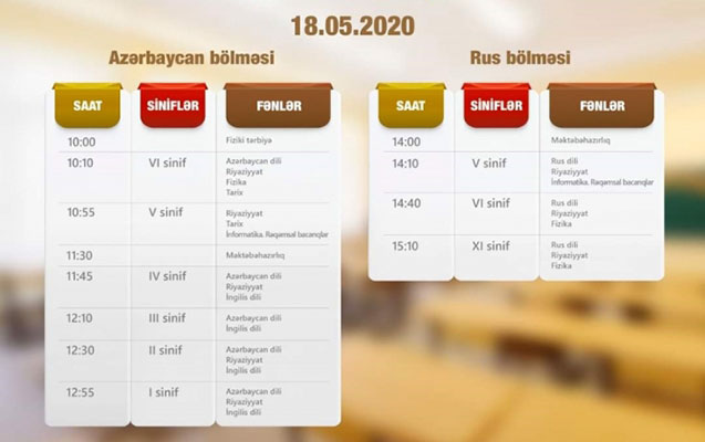 ders-vaxtinin-18-may-cedveli