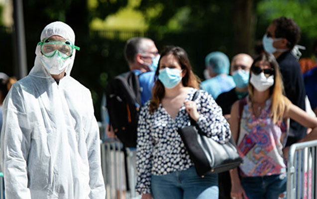 Fransada koronavirusdan daha 110 nəfər öldü