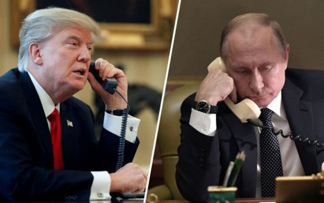 Putinlə Tramp telefonda danışdı