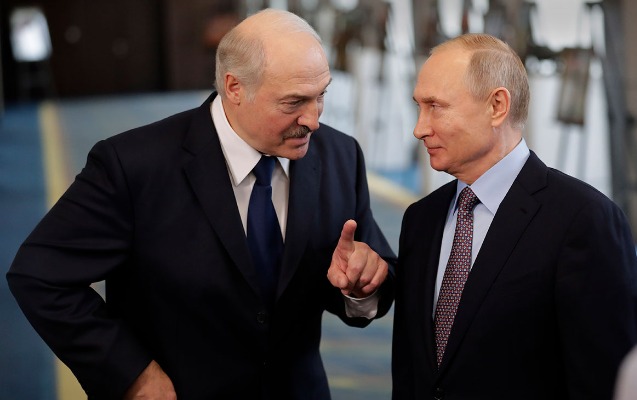 Putin Lukaşenkoya zəng edib