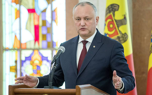 Dodon yenidən Moldova prezidentliyinə namizəd olacaq