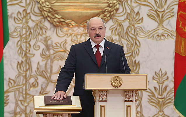 Lukaşenko gizli inauqurasiya mərasimi keçirir