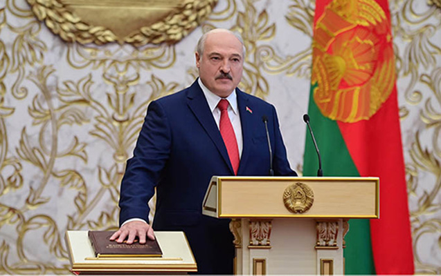 Lukaşenko gizli inauqurasiya mərasimi keçirir