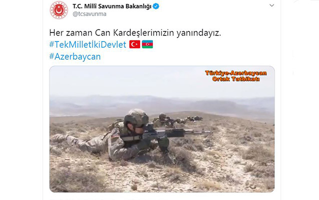 turkiye-mudafie-nazirliyi-azerbaycani-bele-destekledi