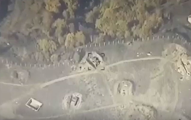 Ermənistan ordusunun KUB zenit raket kompleksi məhv edilib