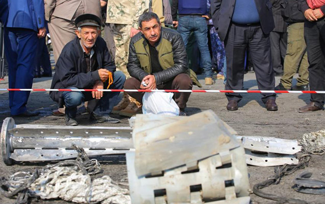 “Human Right Watch” da ermənilərin kassetli bombalar atdığını təsdiqlədi