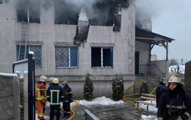 Xarkovda qocalar evi yandı - 15 nəfər öldü
