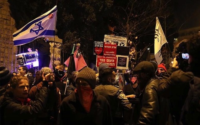 israilde-netanyahuya-qarsi-etirazlar