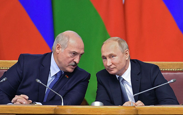 Putinlə Lukaşenkonun telefon danışığı oldu