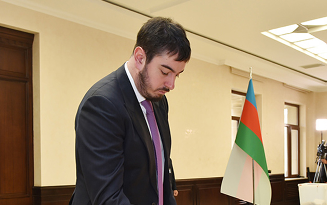 Lukaşenko İlham Əliyevin oğlundan danışdı