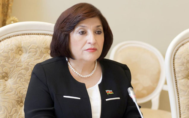 Sahibə Qafarova Vyanada erməni spikerin iddialarına cavab verdi
