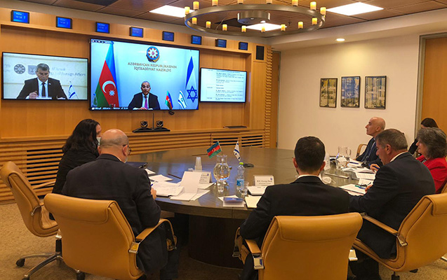 Azərbaycan-İsrail Hökumətlərarası Komissiyanın iclası keçirildi
