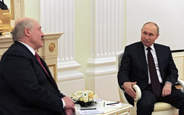 Putinlə Lukaşenkonun danışıqları 5 saatdan çox davam edib