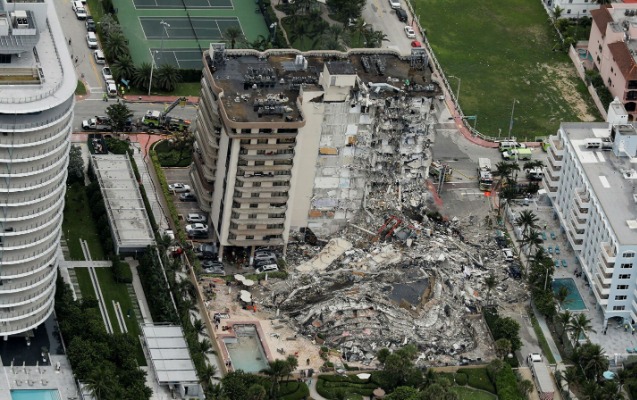 ABŞ-da binanın çökməsi nəticəsində ölənlərin sayı 35-i ötdü