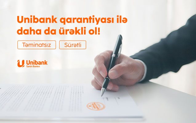 unibank-biznes-sahiblerine-teminatsiz-qarantiya-verir