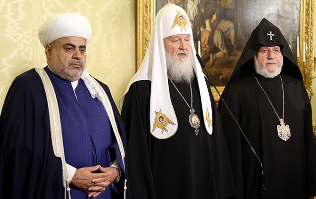 “RİA Novosti” dini liderlərin üçtərəfli bəyanatının mətnini təhrif etdi