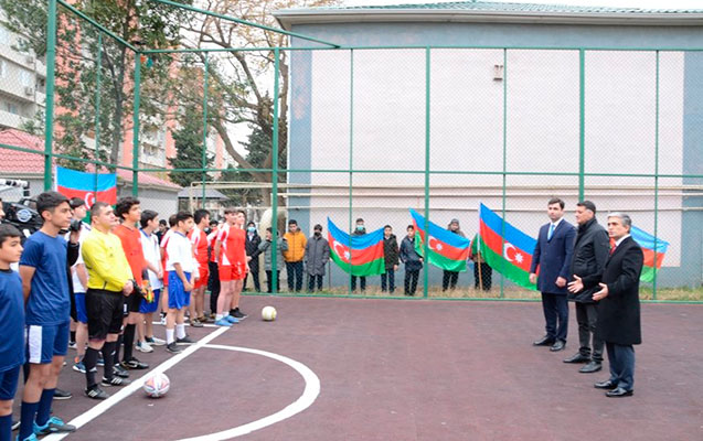 Bakıda məhəllələrarası futbol yarışlarına start verildi