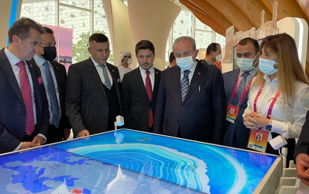 Şentop və Pakdemirli “Dubay Ekspo-2020”də Azərbaycan pavilyonu ilə tanış oldular