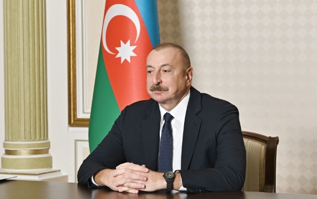 Ильхам Алиев принял иранского министра в видеоформате