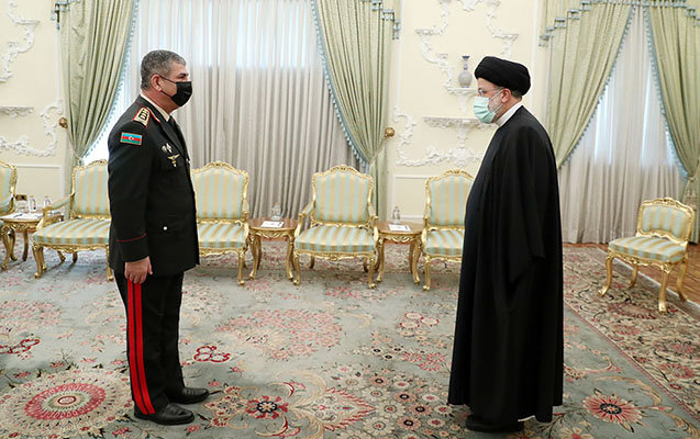 İran Prezidenti Zakir Həsənovu qəbul etdi