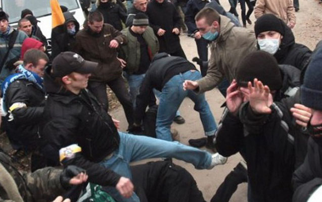 Moskvada miqrantlar arasında davada 66 nəfər saxlanıldı