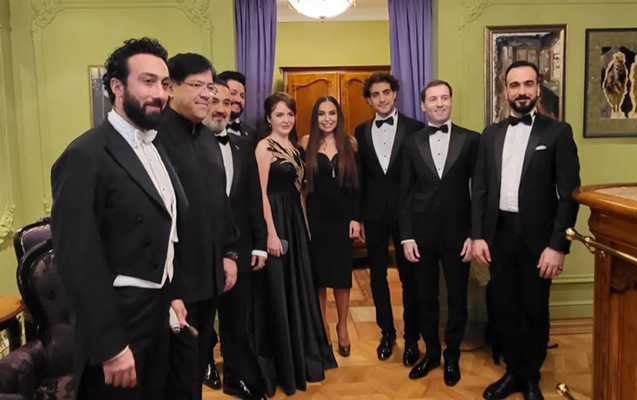 Leyla Əliyeva Moskvada operadan maraqlı görüntü paylaşdı
