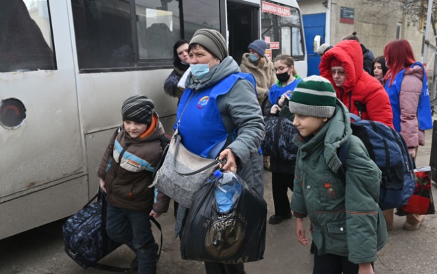Donbasdan Rusiyaya gedən qaçqınların sayı açıqlandı