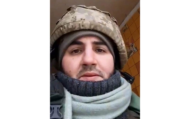 Zelenski azərbaycanlı hərbçiləri təltif etdi -