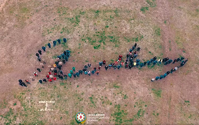 Heydər Əliyevin imzası Cıdır düzündə