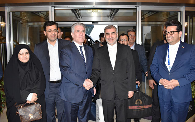 İranın parlament sədrinin birinci müavini Azərbaycana gəldi