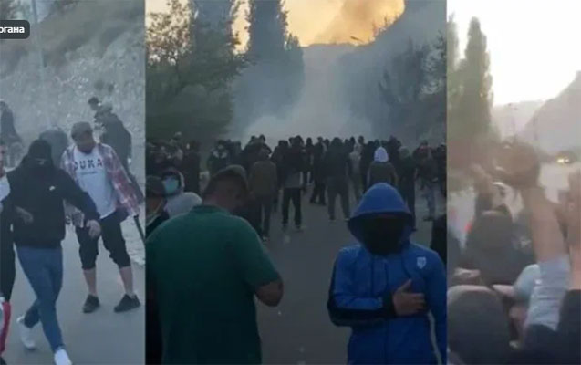 Tacikistanda polislə aksiyaçılar arasında toqquşma olub — Video
