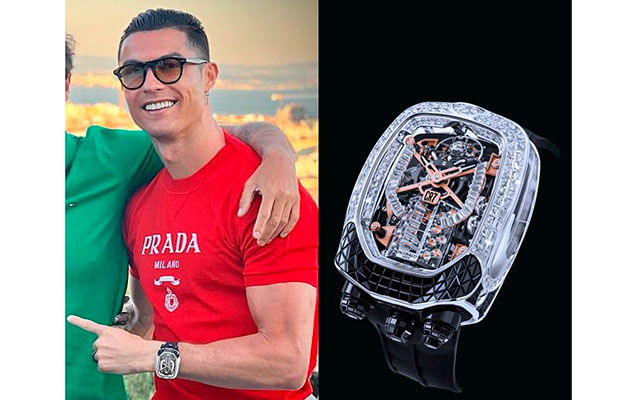 Ronaldo 1 milyon avroluq saat aldı