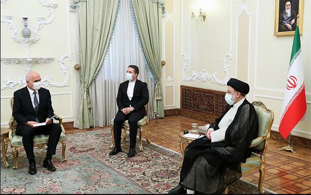 Şahin Mustafayev İran Prezidenti ilə görüşdü