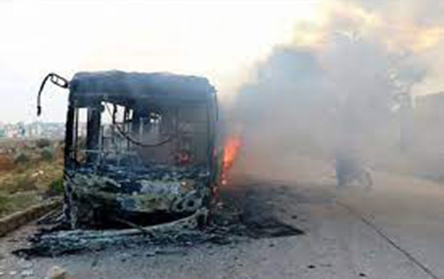 Suriyada avtobus partladıldı, ölənlər var