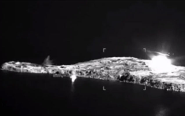Rusiya İlan adasını fosfor bombaları ilə vurdu