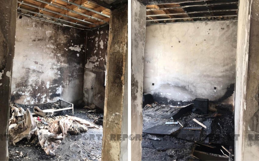 сгорела в доме жена.