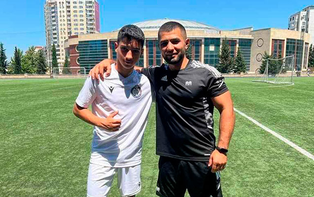 Aqolli akademiyasının üzvünü “Qarabağ”ın düşərgəsinə göndərdi — Foto