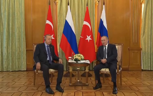 В Сочи началась встреча Путина и Эрдогана