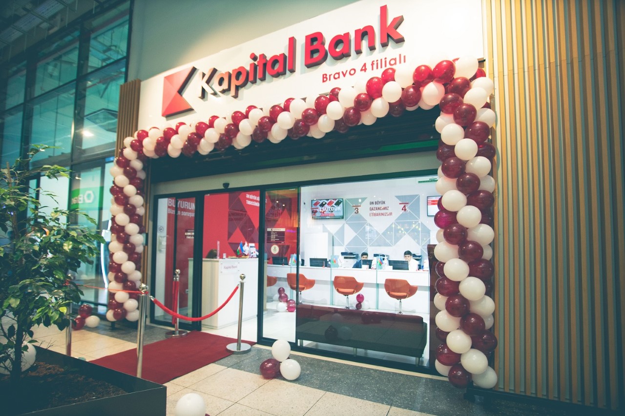 “Kapital Bank” yeni Bravo-4 filialını istifadəyə verdi